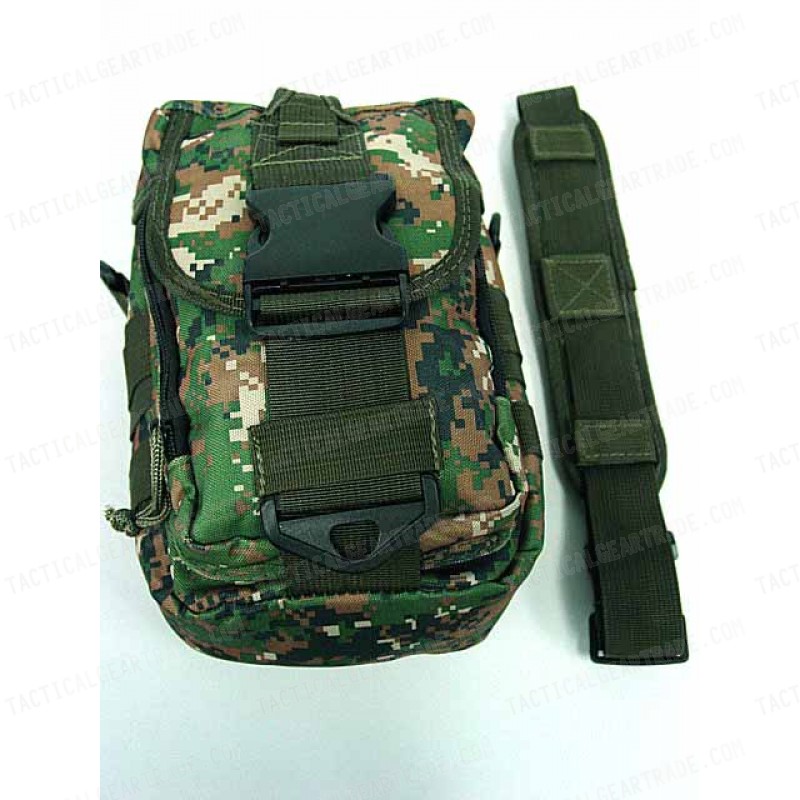 Molle Shoulder Bag Tools Mag Drop Pouch Digital Camo Woodland