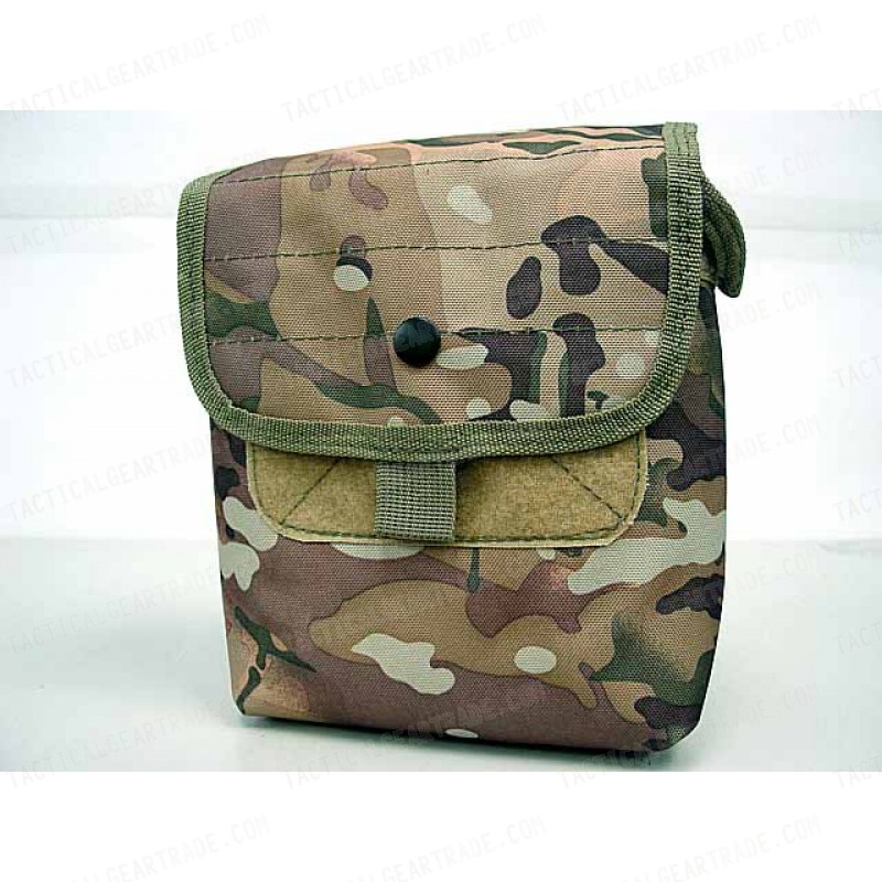 Molle Large Utility Tools Drop Pouch Multi Camo