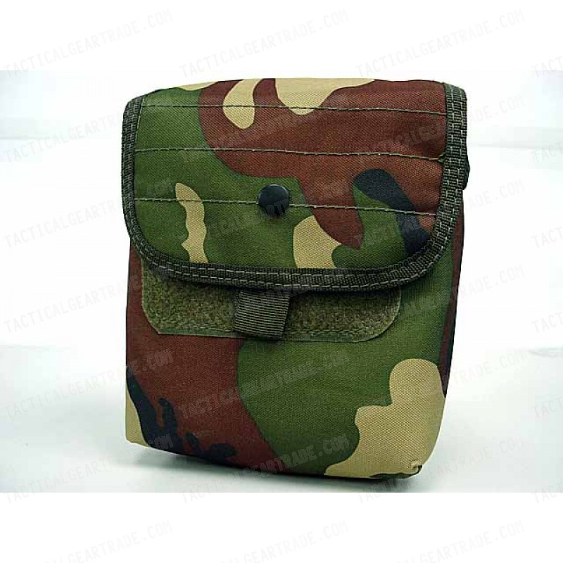 Molle Large Utility Tools Drop Pouch Camo Woodland