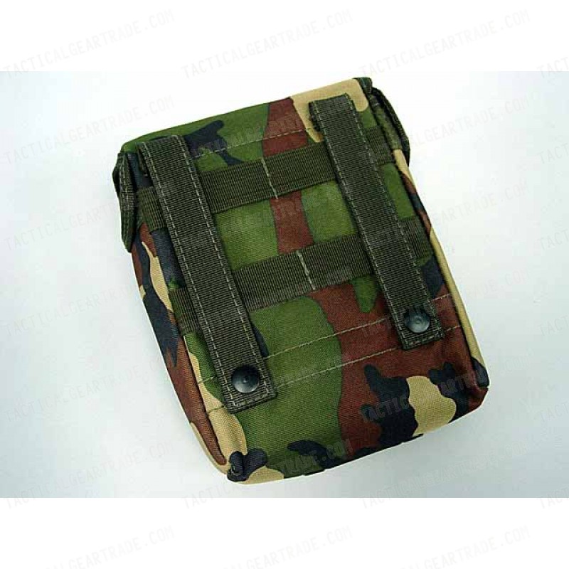 Molle Large Utility Tools Drop Pouch Camo Woodland
