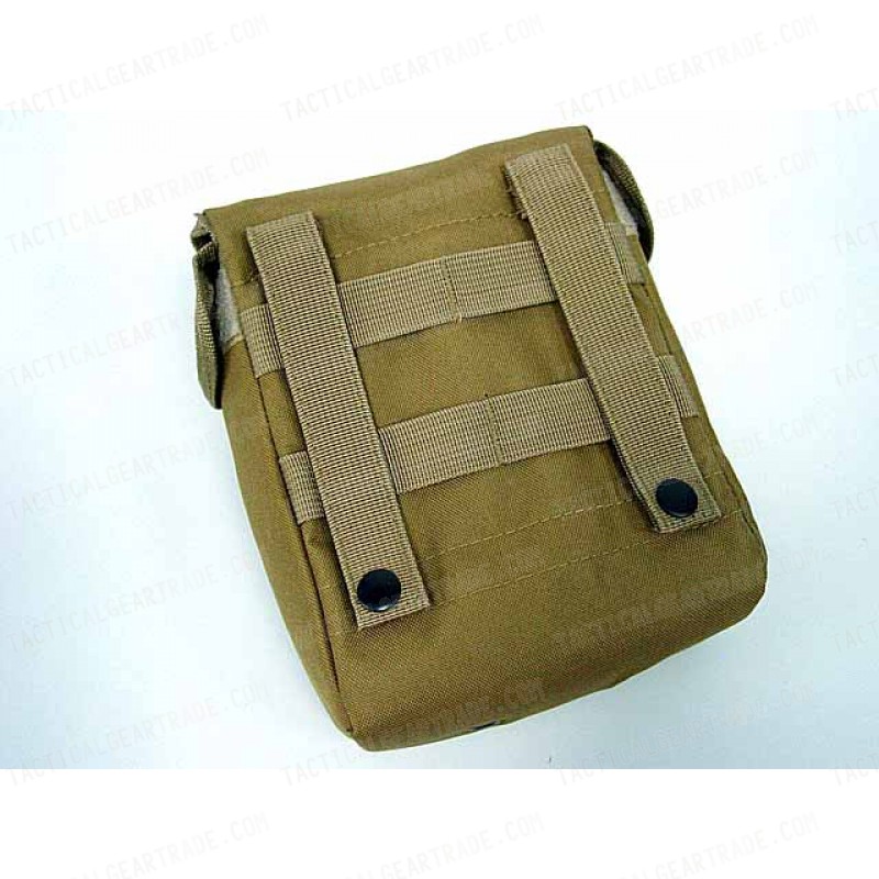 Molle Large Utility Tools Drop Pouch Coyote Brown