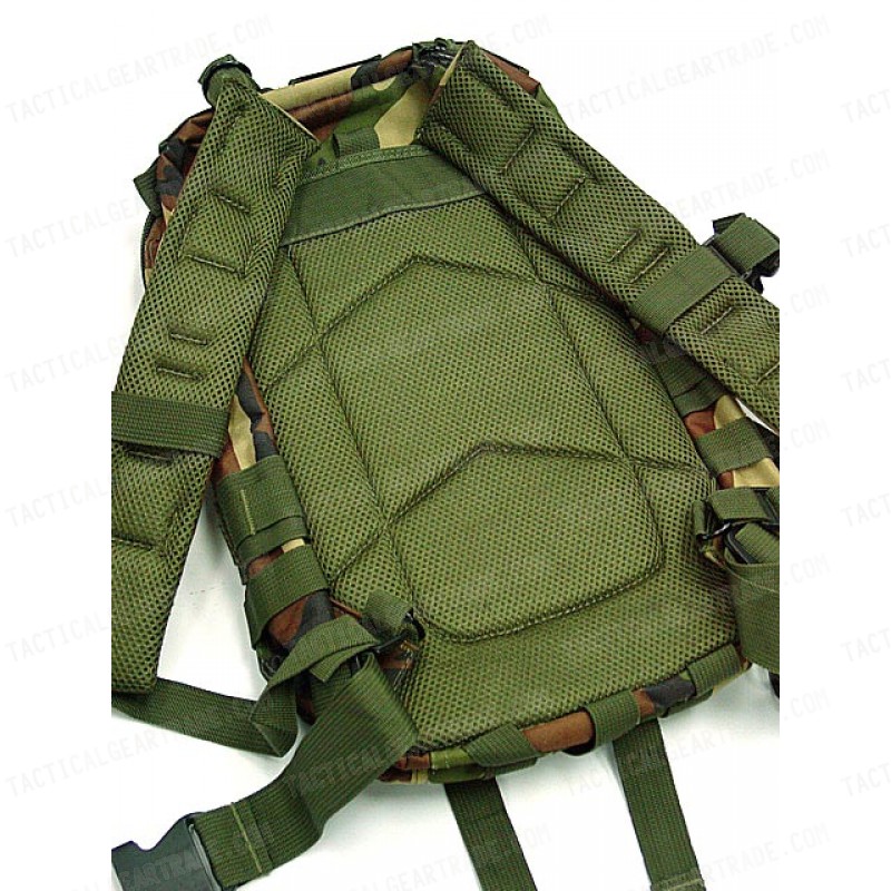 Level 3 Molle Assault Backpack Camo Woodland