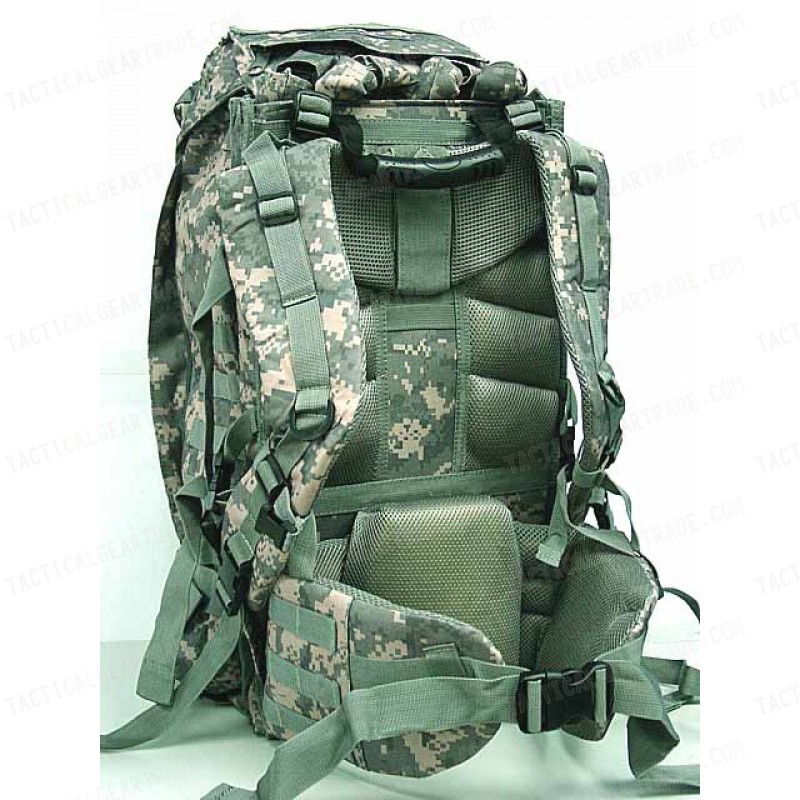 Tactical Molle Rifle Gear Combo Backpack Digital ACU Camo