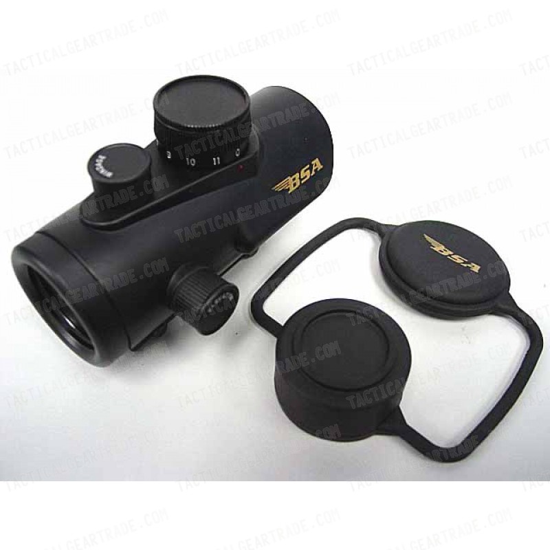 BSA 1x30 30mm Red Dot Sight Scope with SunShade Cover RD30