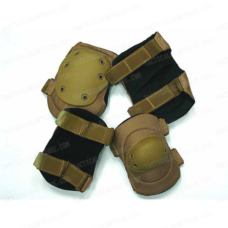 Advanced Tactical Knee & Elbow Pads Coyote Brown