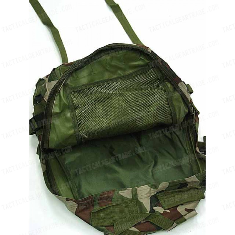 Molle Patrol FSBE Assault Backpack Camo Woodland