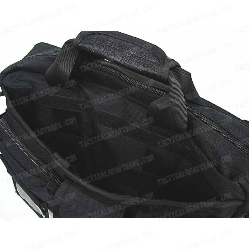 Airsoft Utility Briefcase Shoulder Bag Black