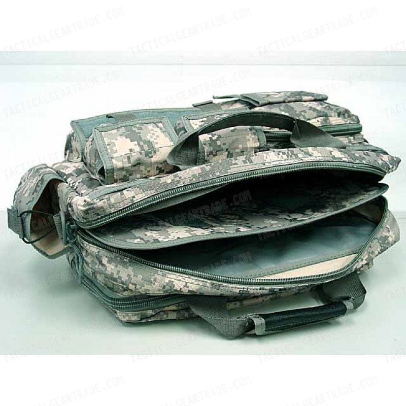 Airsoft Utility Briefcase Shoulder Bag Digital ACU Camo