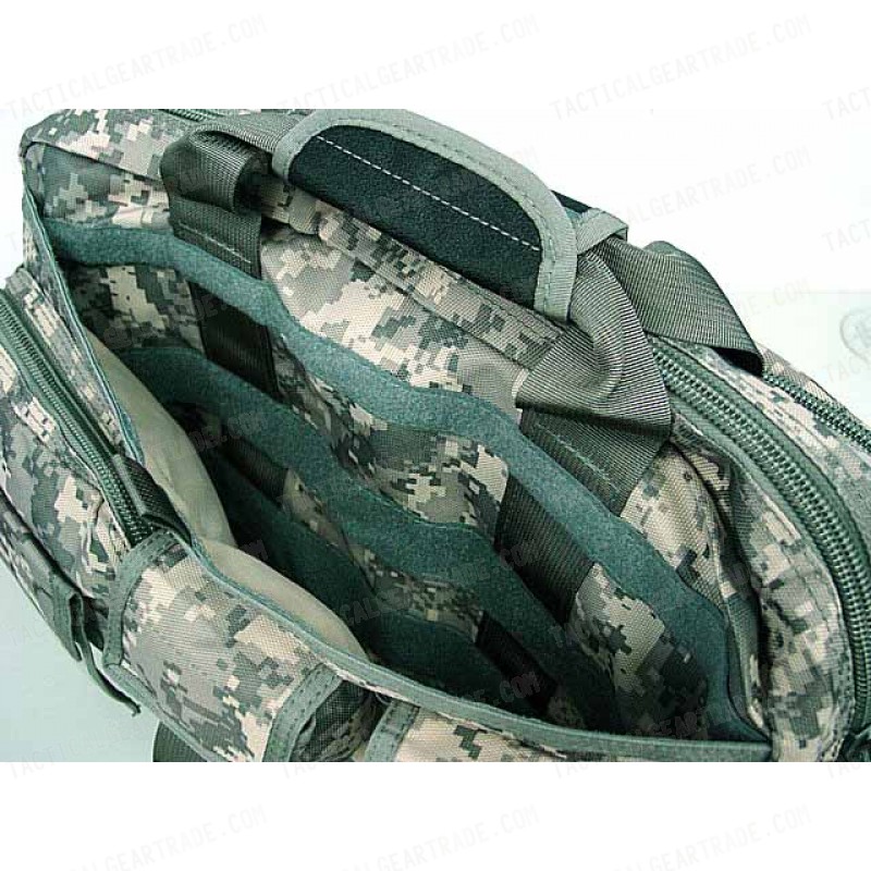 Airsoft Utility Briefcase Shoulder Bag Digital ACU Camo