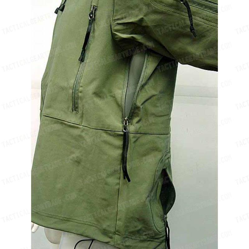 Gen 4 Hoodie Soft Shell Waterproof Jacket OD