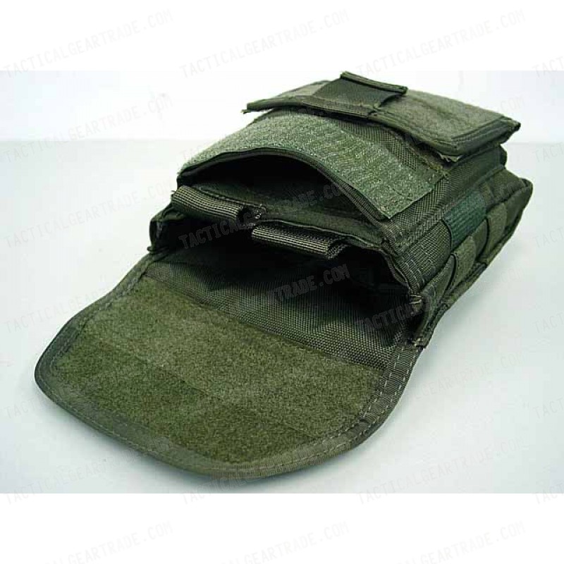 Molle Velcro Combat Admin Map ID Gear Pouch OD