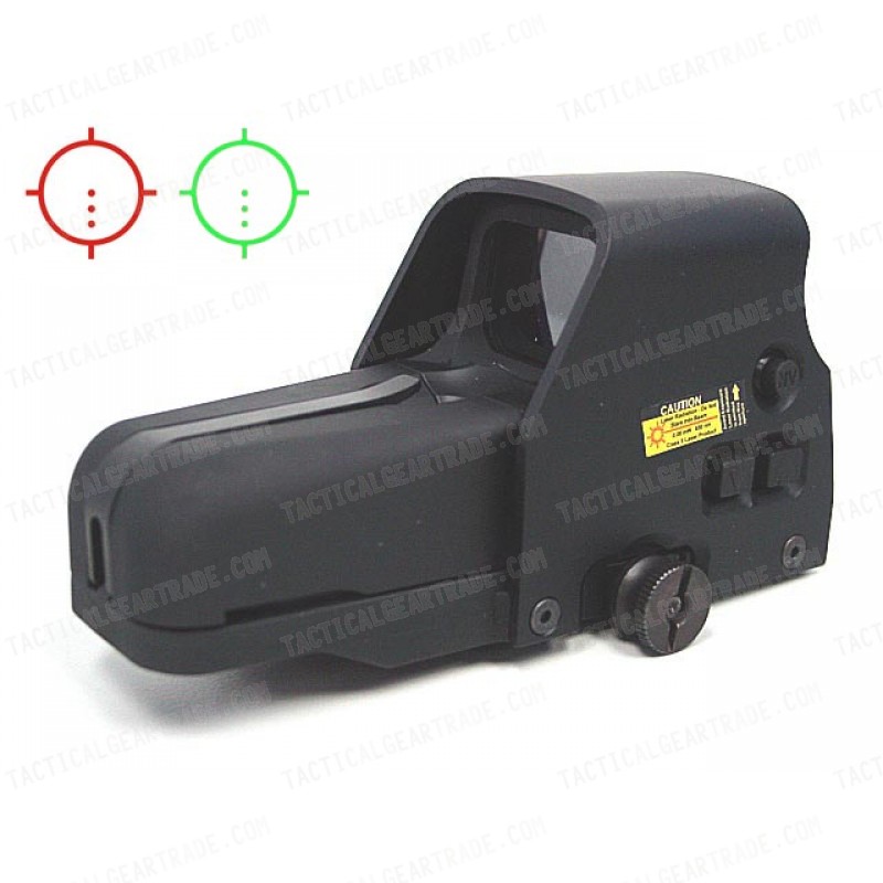 Holographic Red Green Dot 557 Airsoft Tactical Holographic Sight Black New 