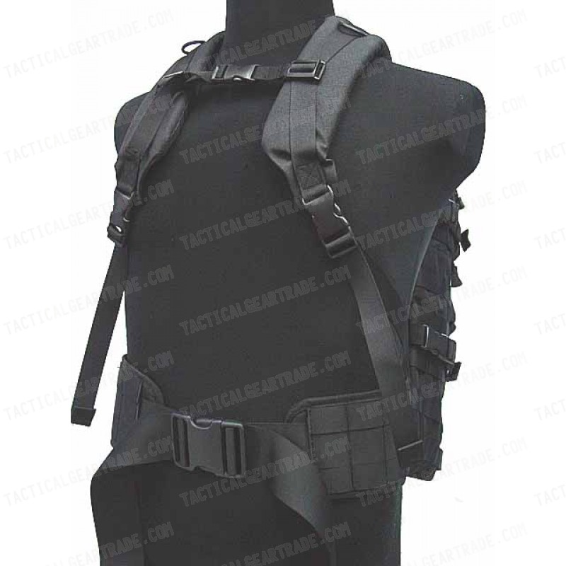Tactical Molle Cyclone Hydration Gear Backpack Black