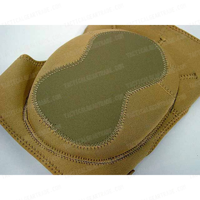 Airsoft Paintball Neoprene Knee & Elbow Pads Coyote Brown