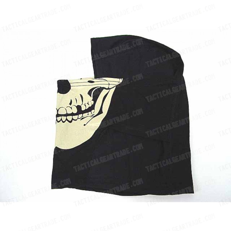 USMC Balaclava Hood Glow In Dark Skull Full Face Head Mask