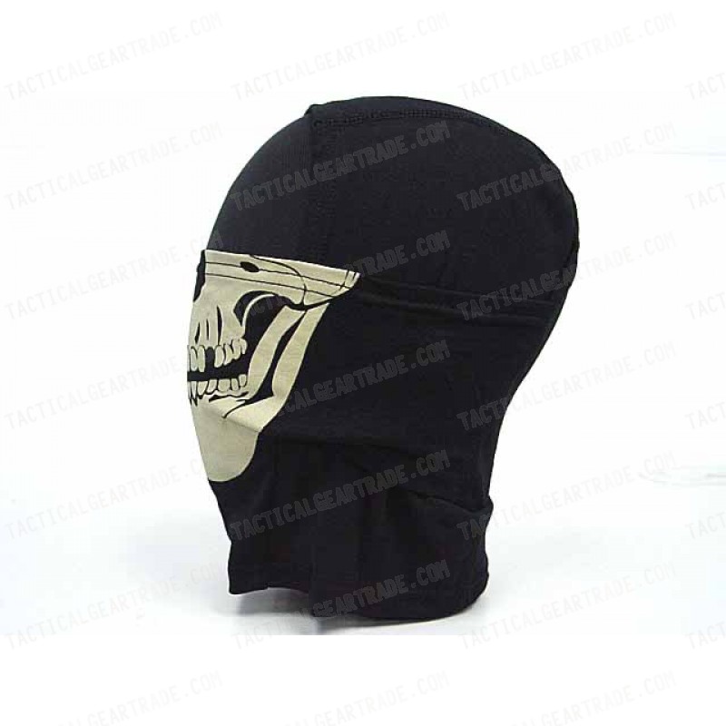 USMC Balaclava Hood Glow In Dark Skull Full Face Head Mask