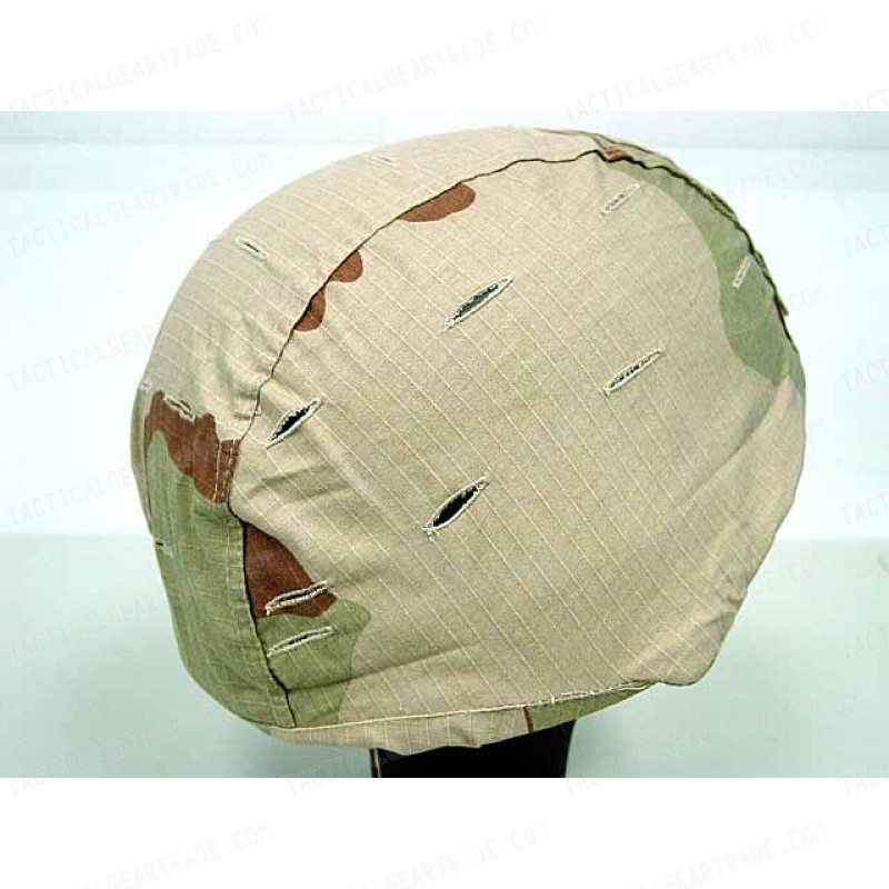 USGI MICH TC-2000 ACH Helmet Cover Desert Camo #B