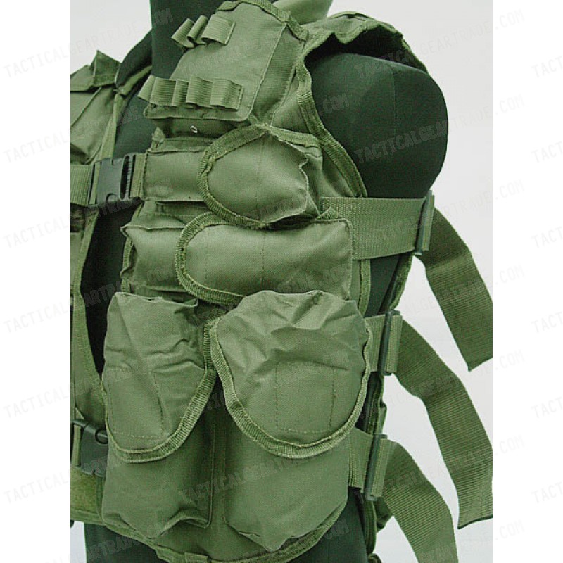 Tactical Airsoft SAS Paintball Hunting Assault Vest OD