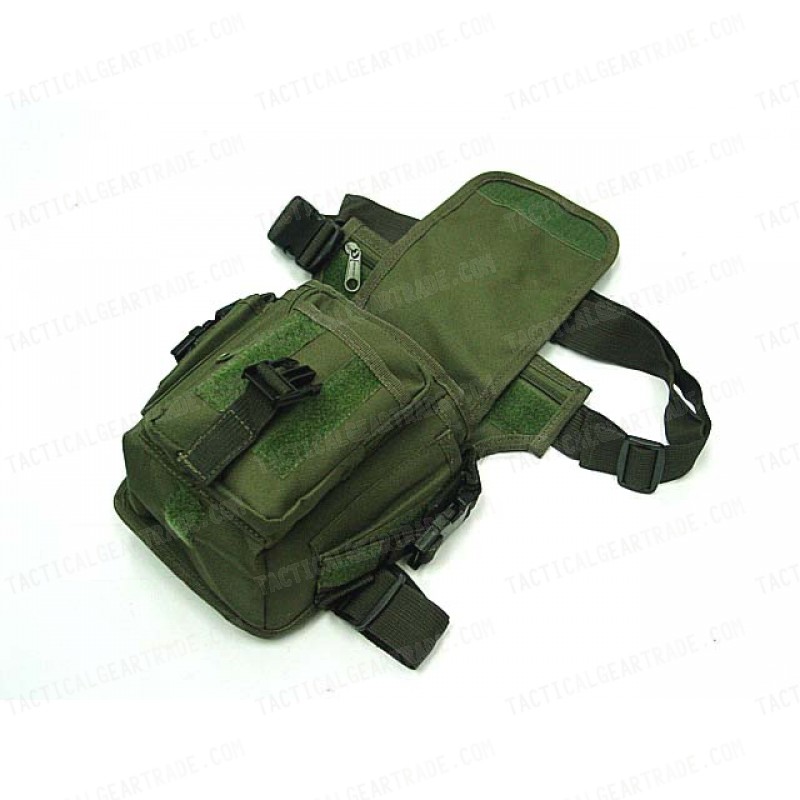 Drop Leg Utility Waist Pouch Carrier Bag OD