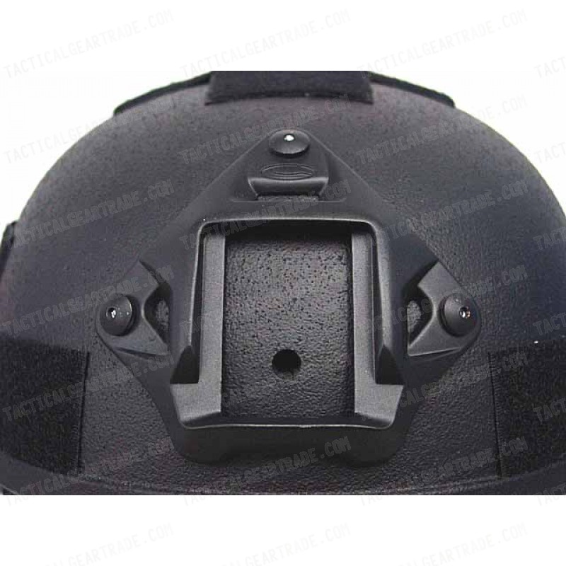 MICH TC-2000 ACH Replica Helmet with NVG Mount Black