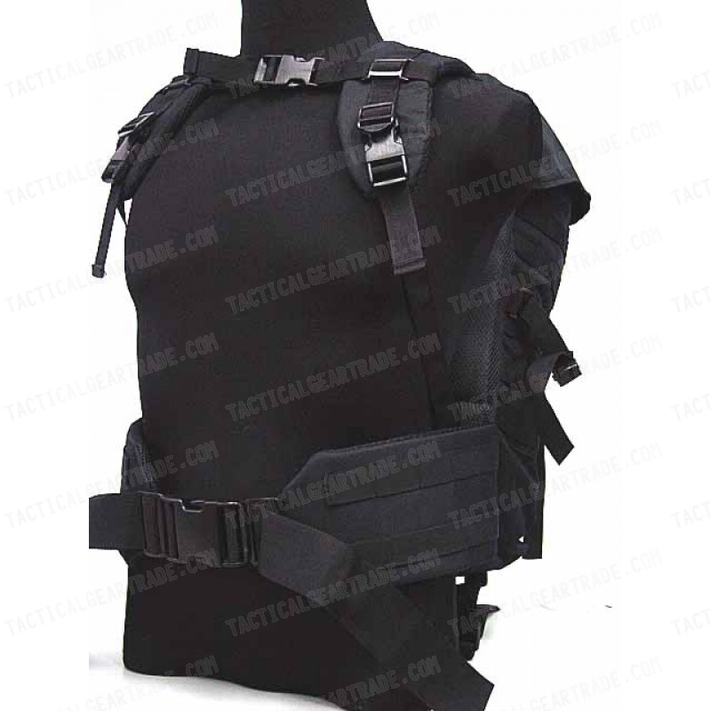 Molle Style Patrol Pack Assault Backpack Black