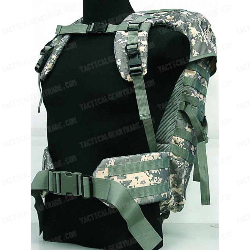 Molle Style Patrol Pack Assault Backpack Digital ACU Camo