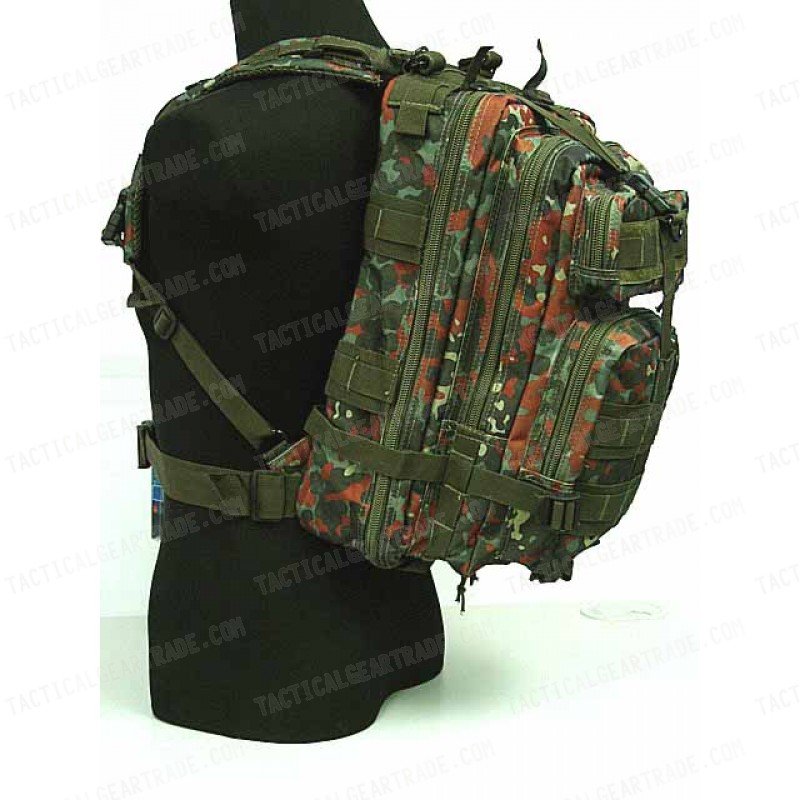 Level 3 Molle Assault Backpack German Camo Woodland
