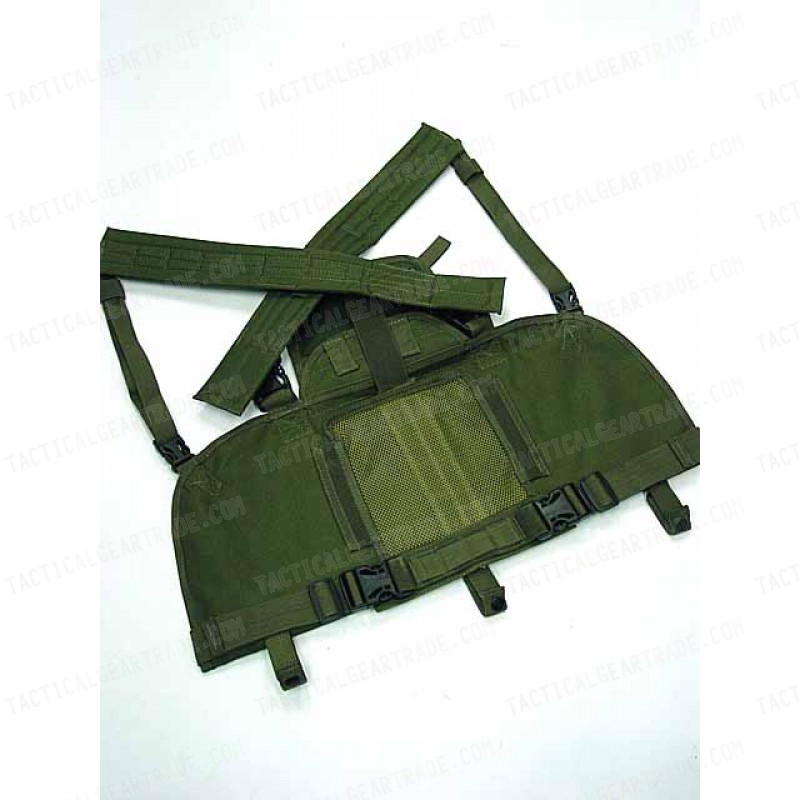 Molle Chest Rig Platform Carrier Vest OD