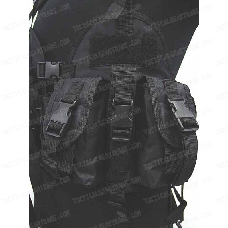 US Navy Seal CQB LBV Modular Assault Vest Black