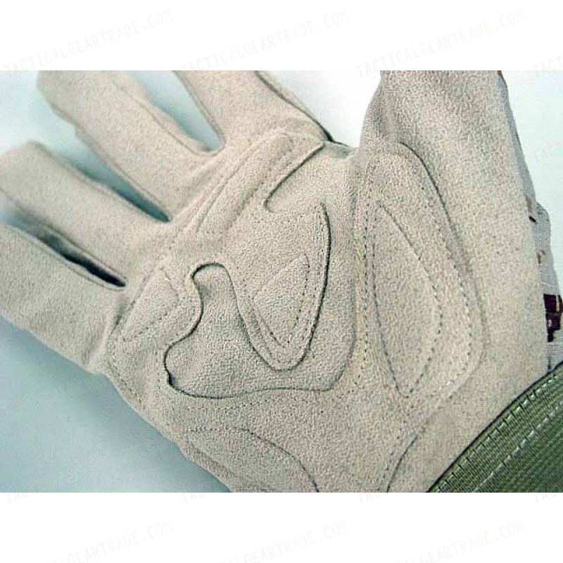 Full Finger Light Weight Duty Gloves Digital Desert Camo