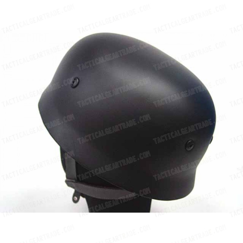 WWII WW2 German Paratrooper Fallschirmjager M38 Helmet Black