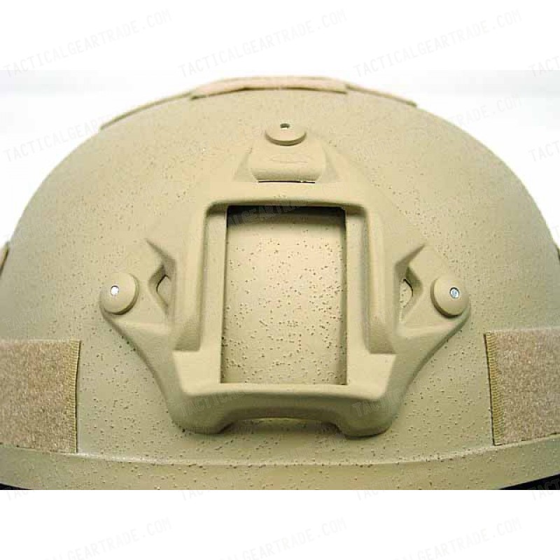 MICH TC-2000 ACH Replica Helmet with NVG Mount Tan