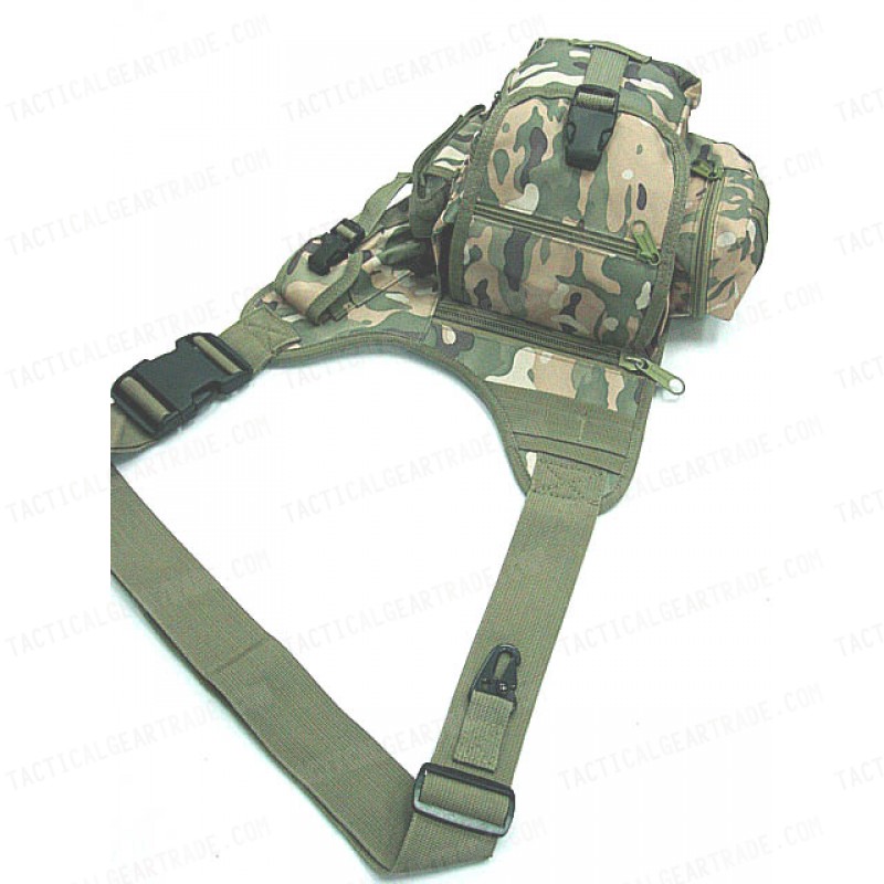 Military Universal Utility Shoulder Bag Multi Camo