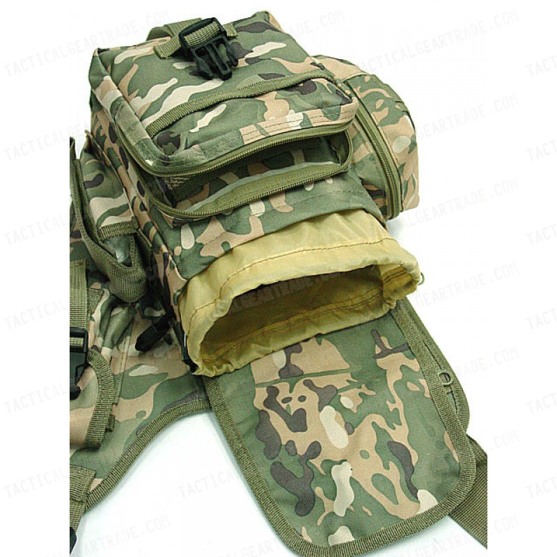 Military Universal Utility Shoulder Bag Multi Camo