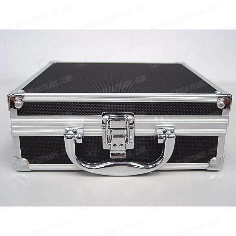 Airsoft Pistol Aluminum Carry Storage Hard Case Box 7.8\