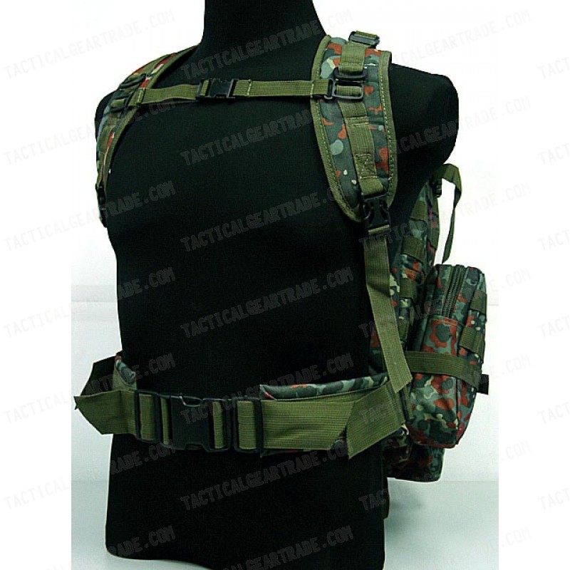 CamelPack Tactical Molle Assault Backpack German Woodland Camo