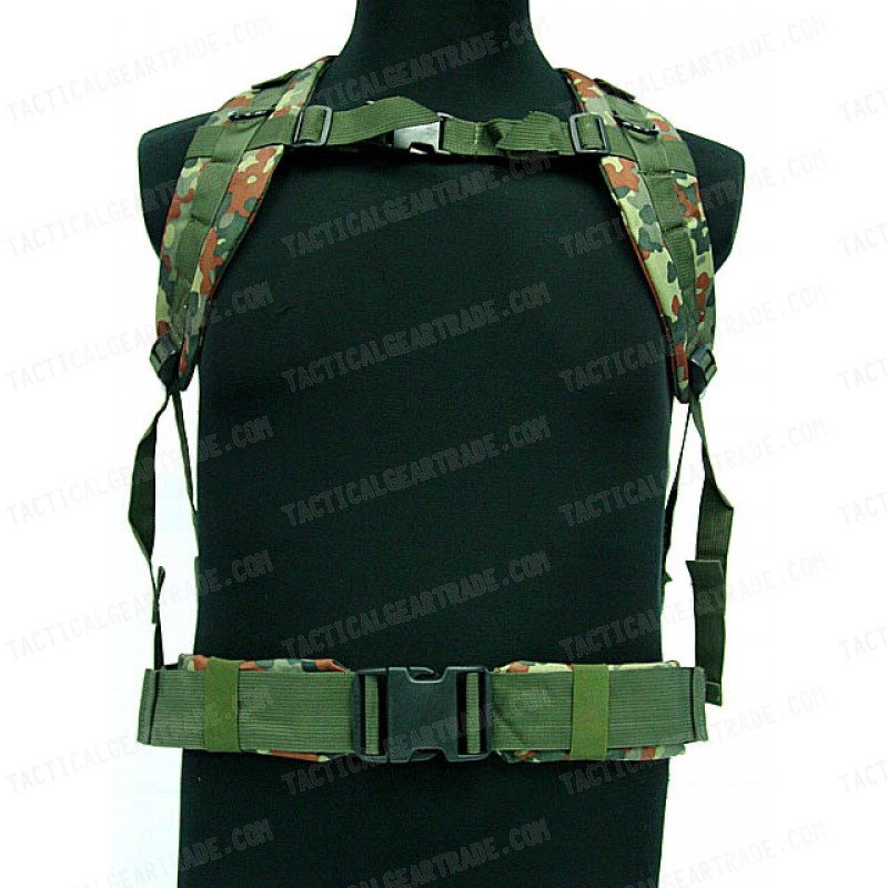 3-Day Molle Assault Backpack German Camo Woodland