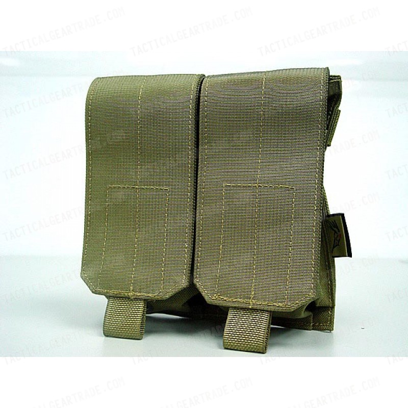 Flyye 1000D Molle Double M4/M16 Magazine Pouch Khaki