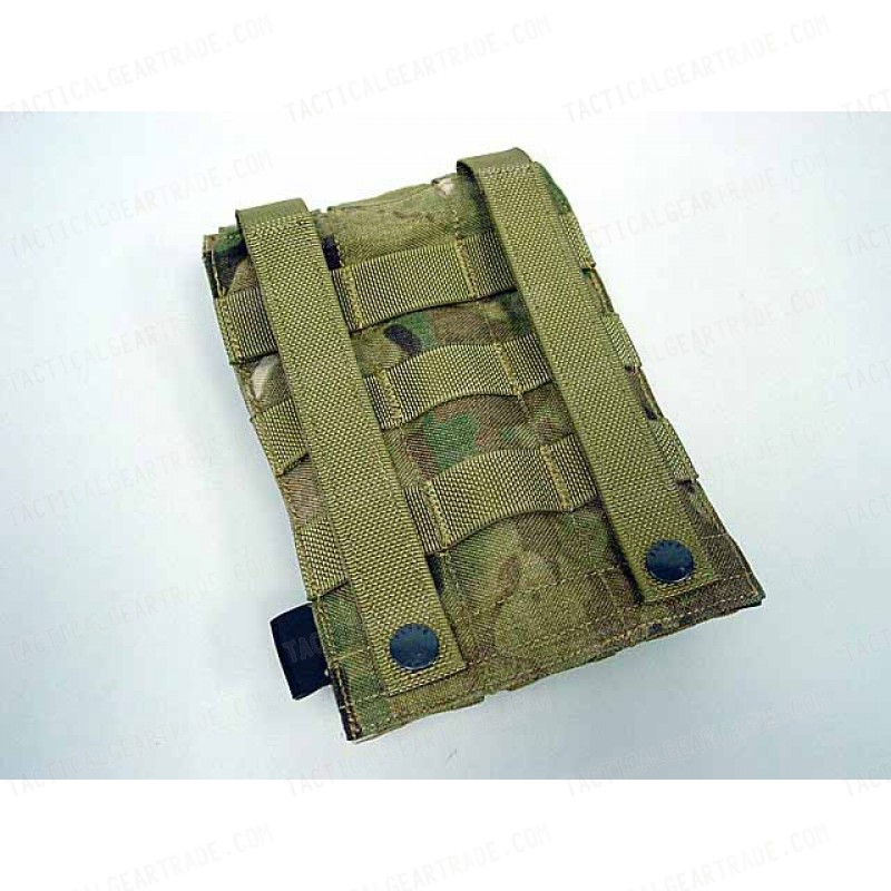 Flyye 500D Molle Triple MP5 Magazine Pouch Multicam