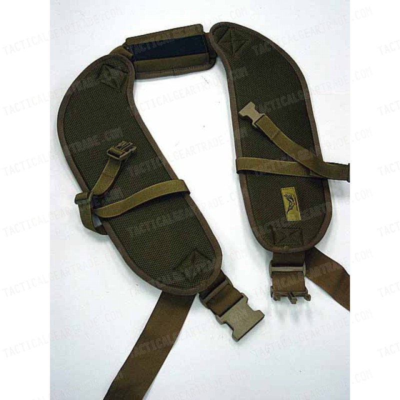 Flyye 1000D Bandoleer Molle Platform Webbing Belt Coyote Brown