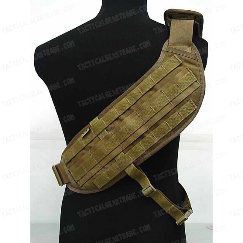 Flyye 1000D Bandoleer Molle Platform Webbing Belt Coyote Brown