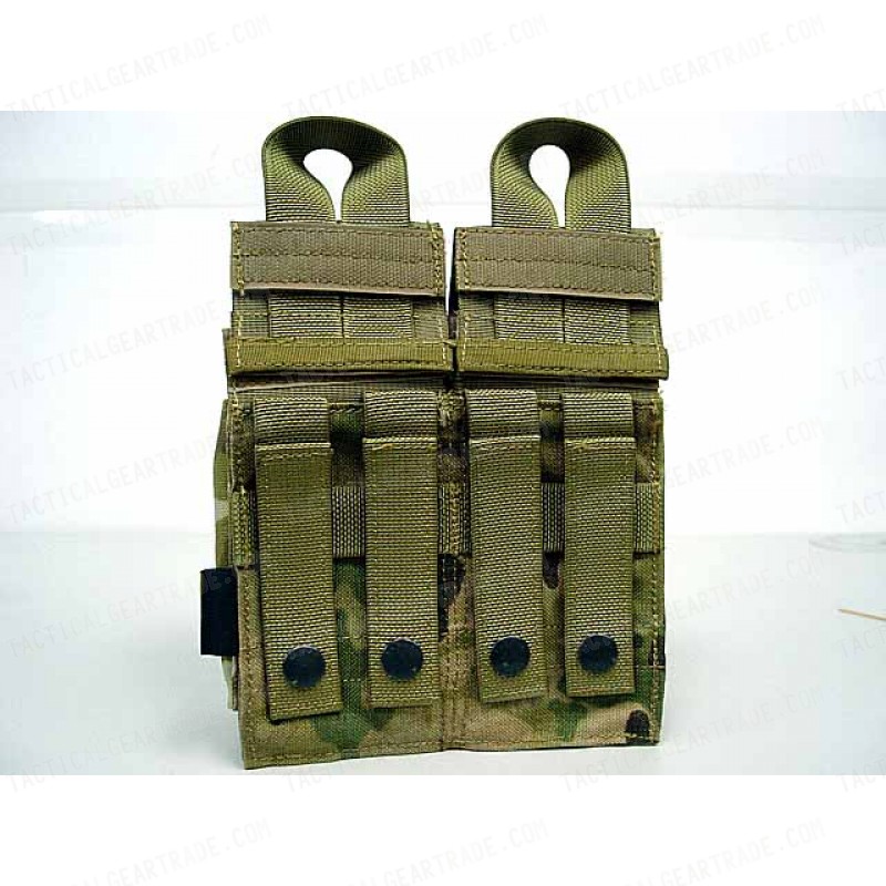 Flyye 1000D Molle Double M4 + Quad Pistol Mag Pouch Multicam