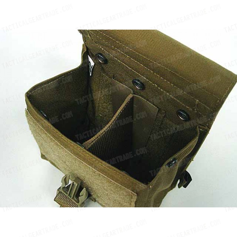 Flyye 1000D Molle M60 100rds Ammo Magazine Pouch Coyote Brown