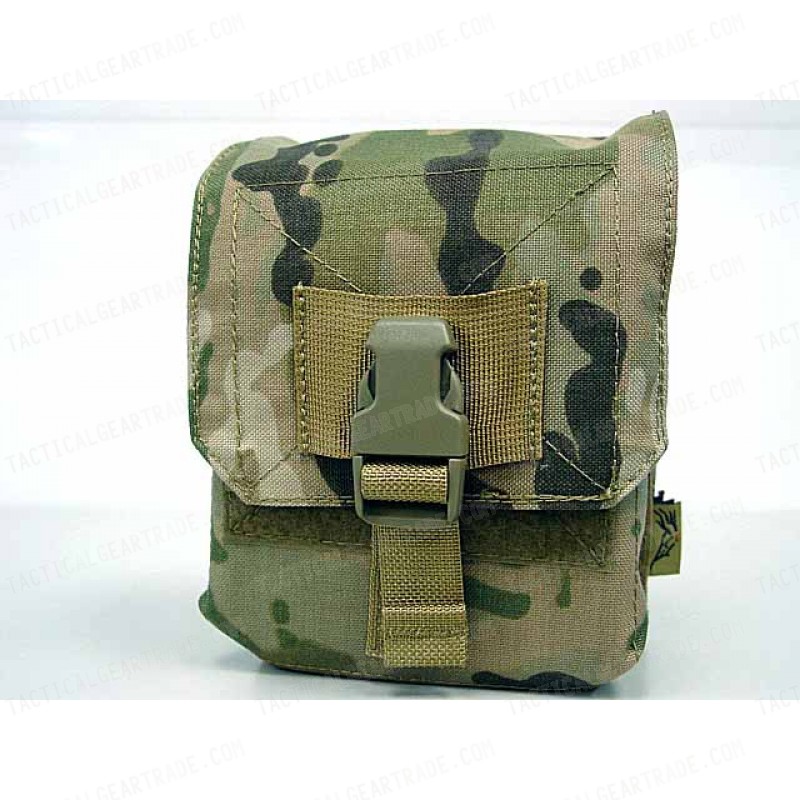 Flyye 500D Molle M60 100rds Ammo Magazine Pouch Multicam