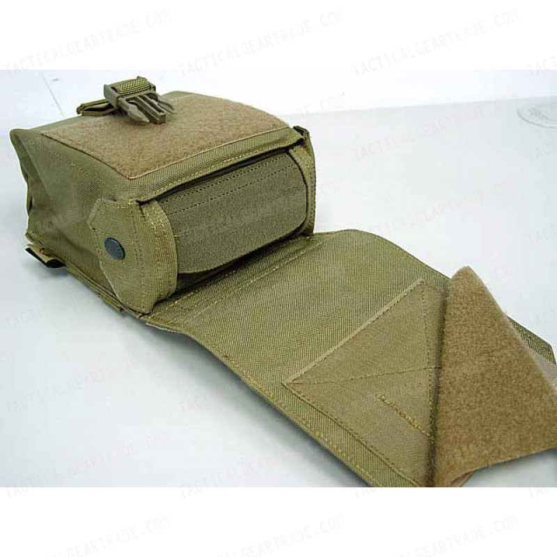 Flyye 1000D Molle M60 100rds Ammo Magazine Pouch Khaki