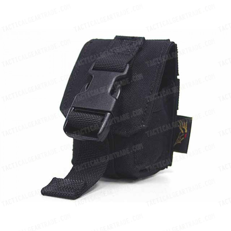 Flyye 1000D Molle Single Frag Grenade Pouch Black