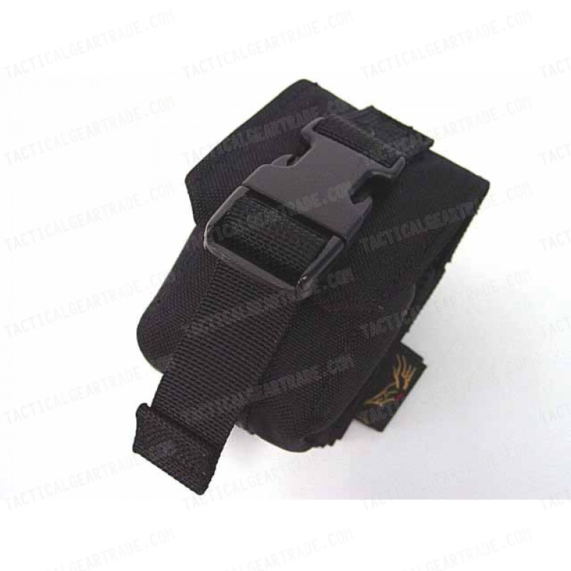 Flyye 1000D Molle Single Frag Grenade Pouch Black