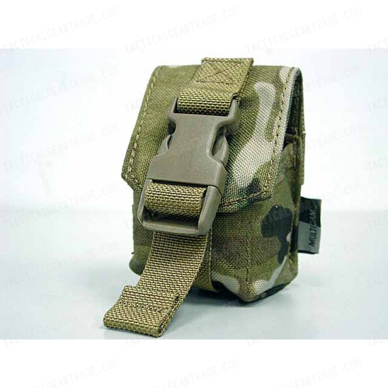 MULTICAM Tactical M67 One Single Frag Hand Grenade Pouch Molle Pals Bag Holds 1 