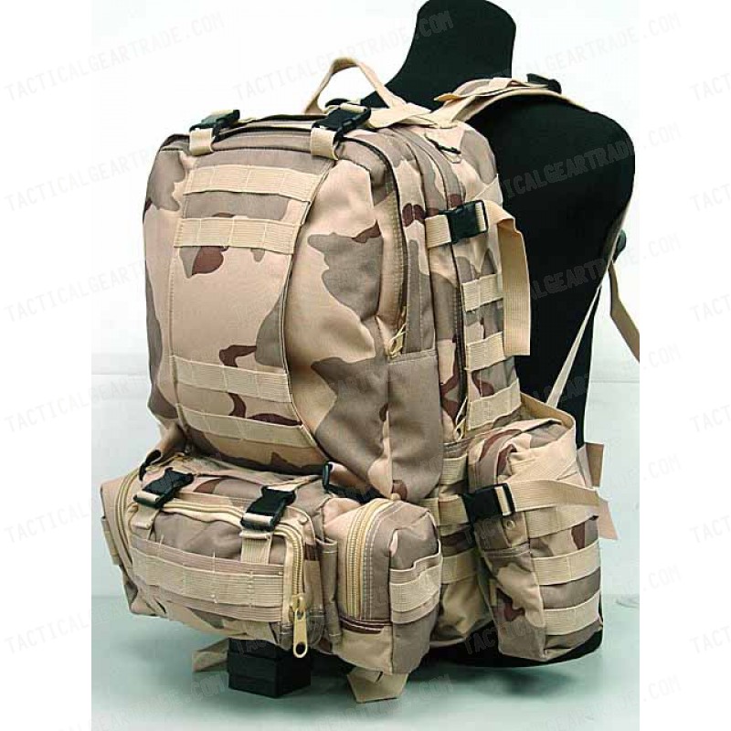 CamelPack Tactical Molle Assault Backpack Desert Camo