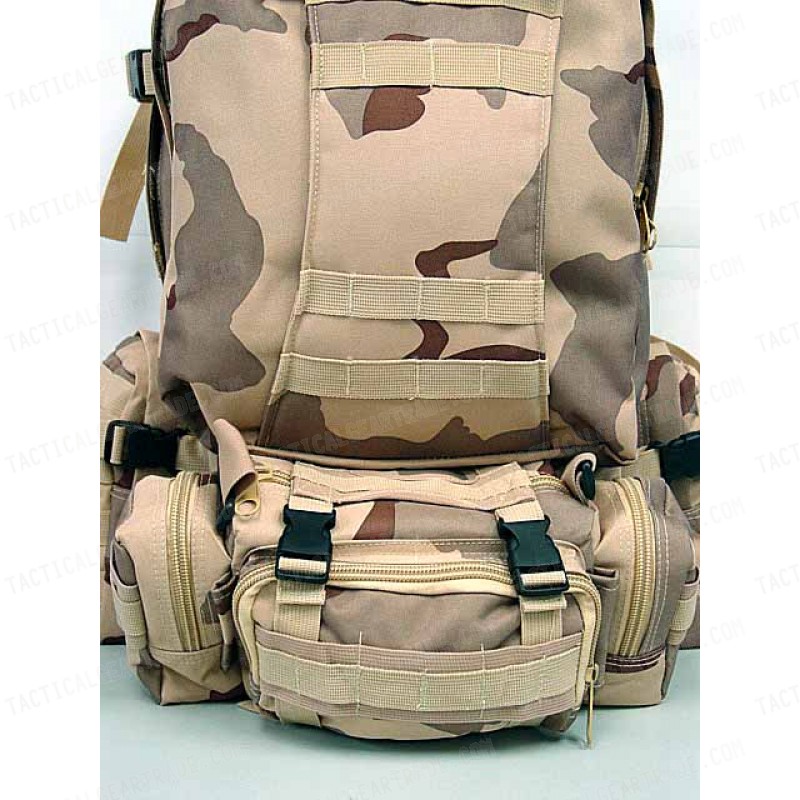 CamelPack Tactical Molle Assault Backpack Desert Camo